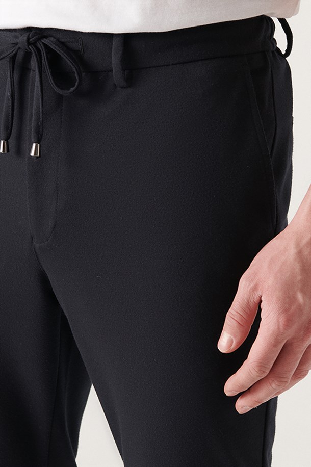 Esnek Belli Relaxed Fit Pantolon