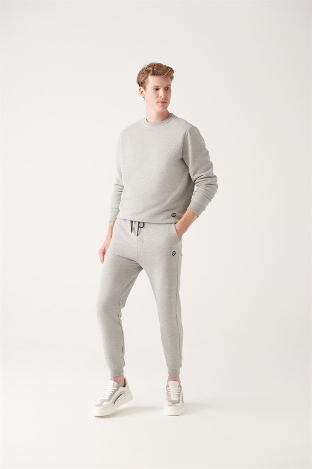 Gri Jogging Eşofman