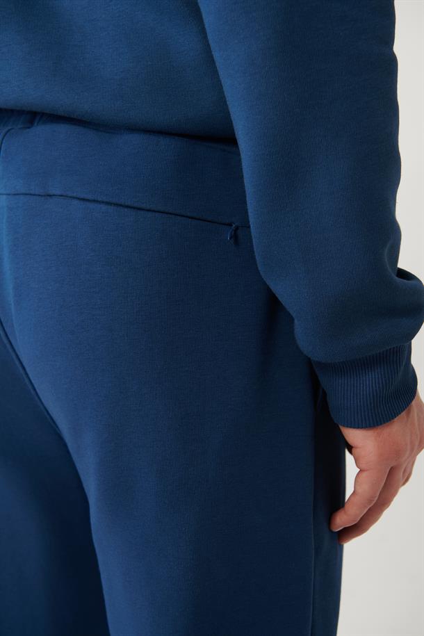İndigo Piramid Baskılı Jogger
