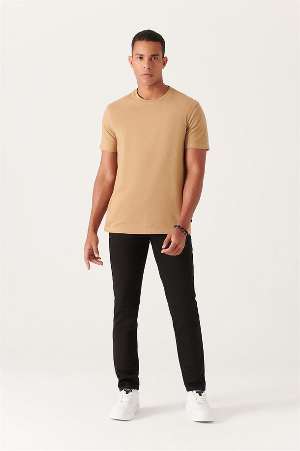 Siyah 5 Cepli Slim Fit Pantolon