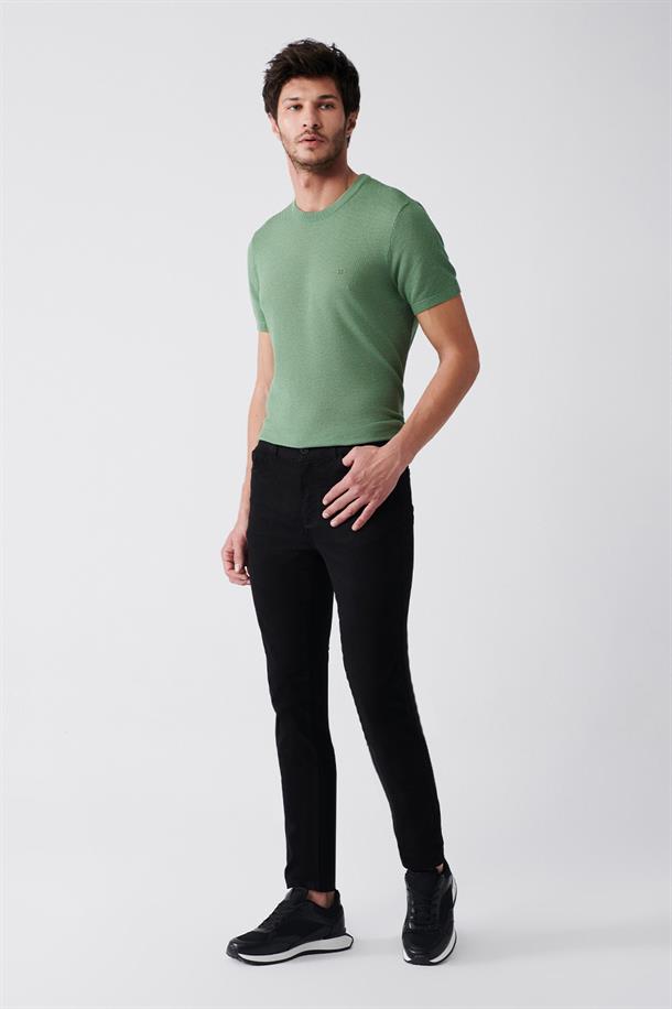 Siyah Basic 5 Cep Pantolon