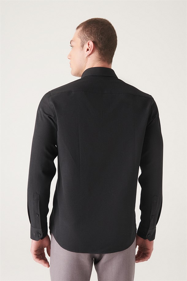 Oxford Düğmeli Yaka Slim Fit Gömlek