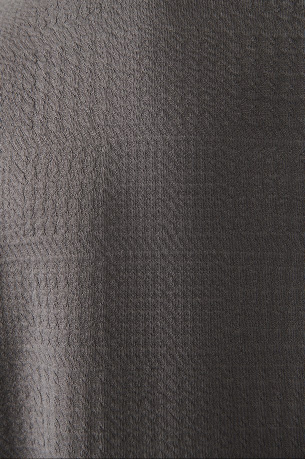 Bisiklek Yakan Jakarlı Sweatshirt