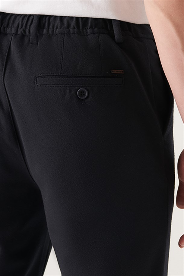 Esnek Belli Relaxed Fit Pantolon