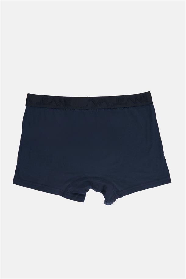 Lacivert Düz Boxer