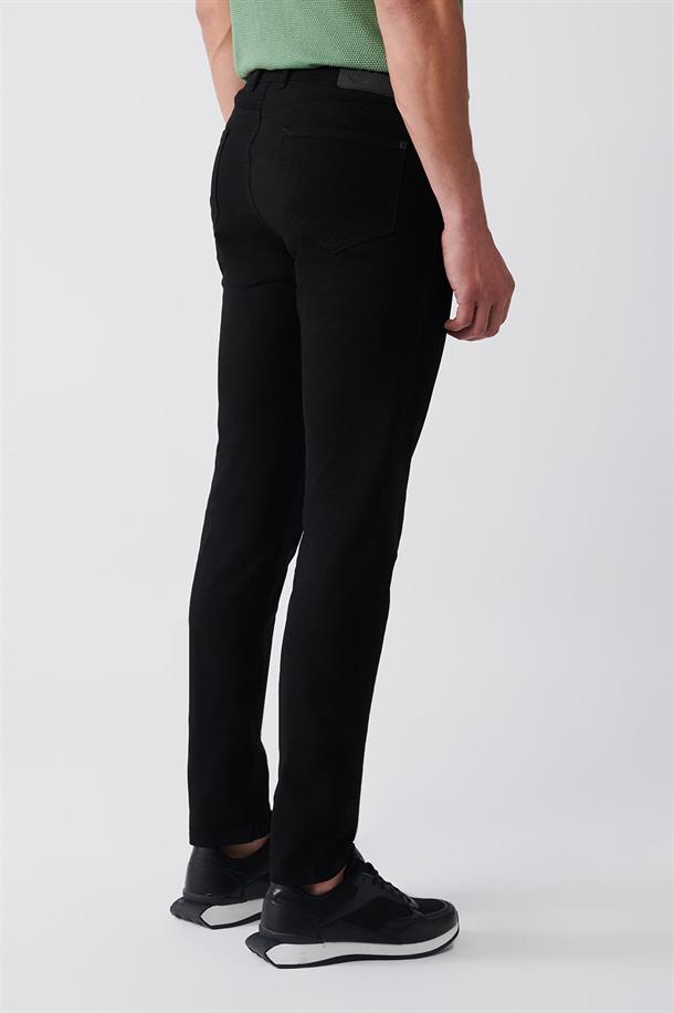 Siyah Basic 5 Cep Pantolon