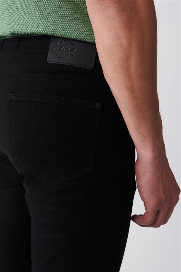 Siyah Basic 5 Cep Pantolon