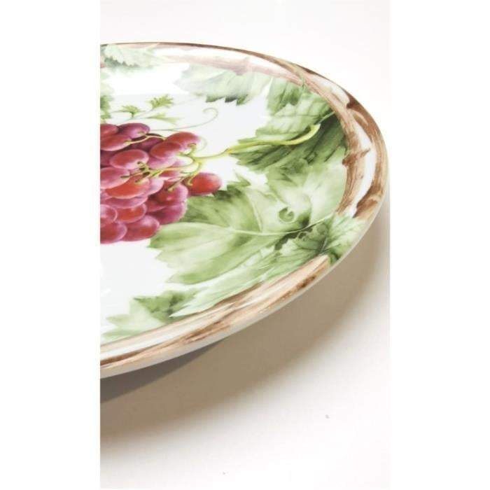 23 cm Porselen Tabak