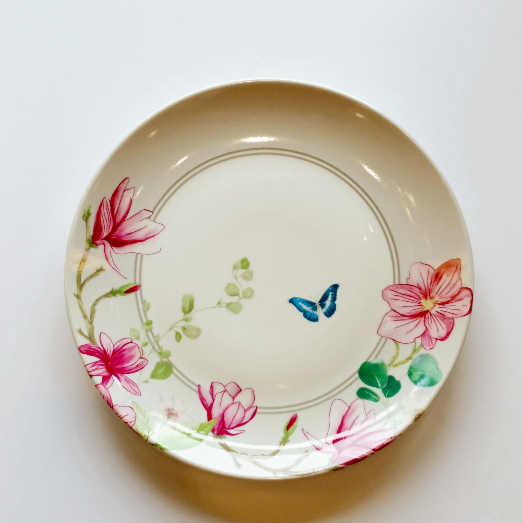 27 cm Porselen Tabak