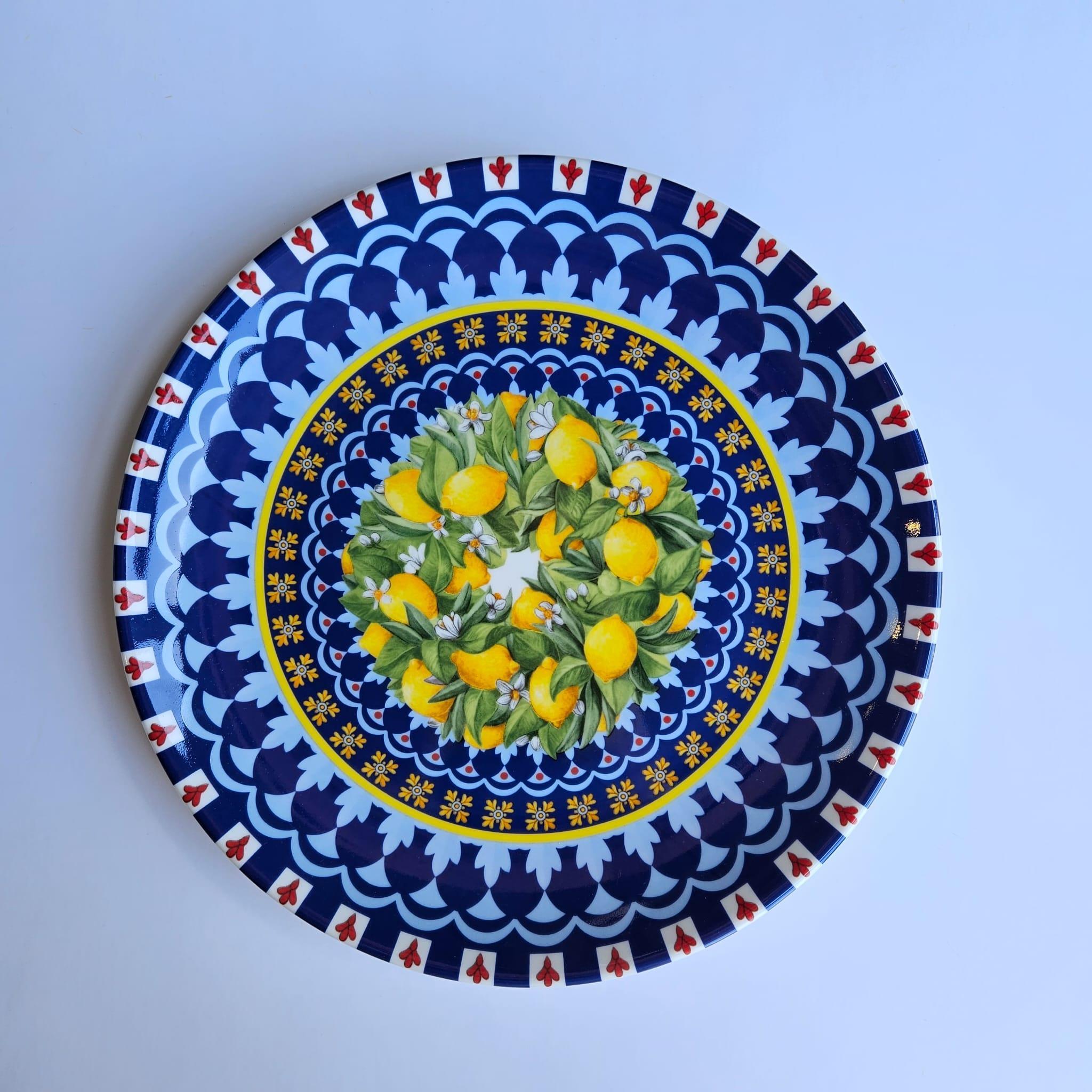 27 cm Porselen Tabak