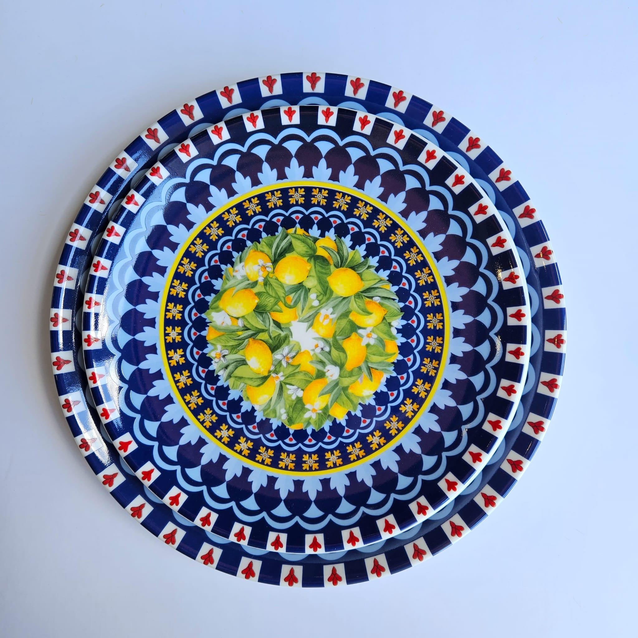 27 cm Porselen Tabak