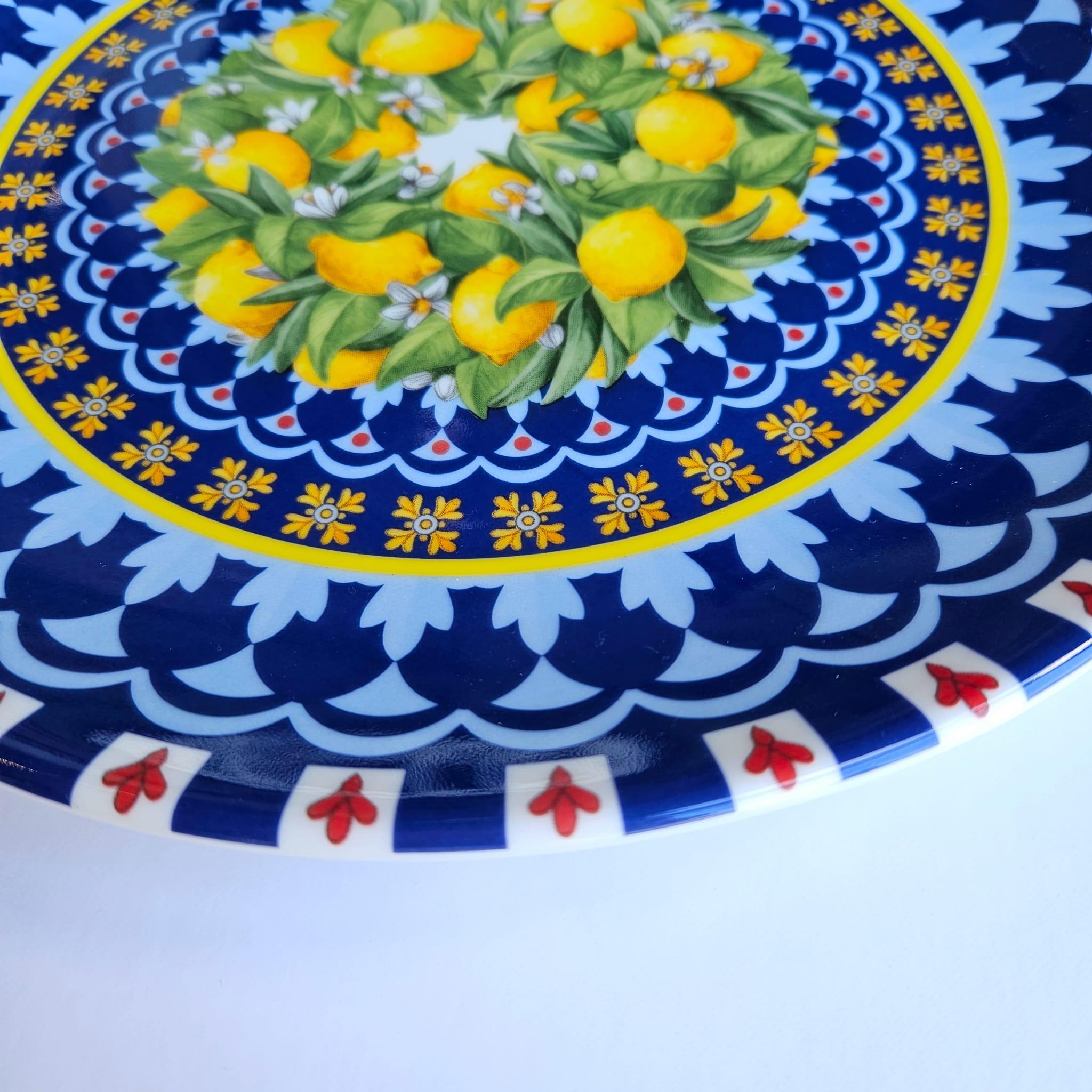 27 cm Porselen Tabak