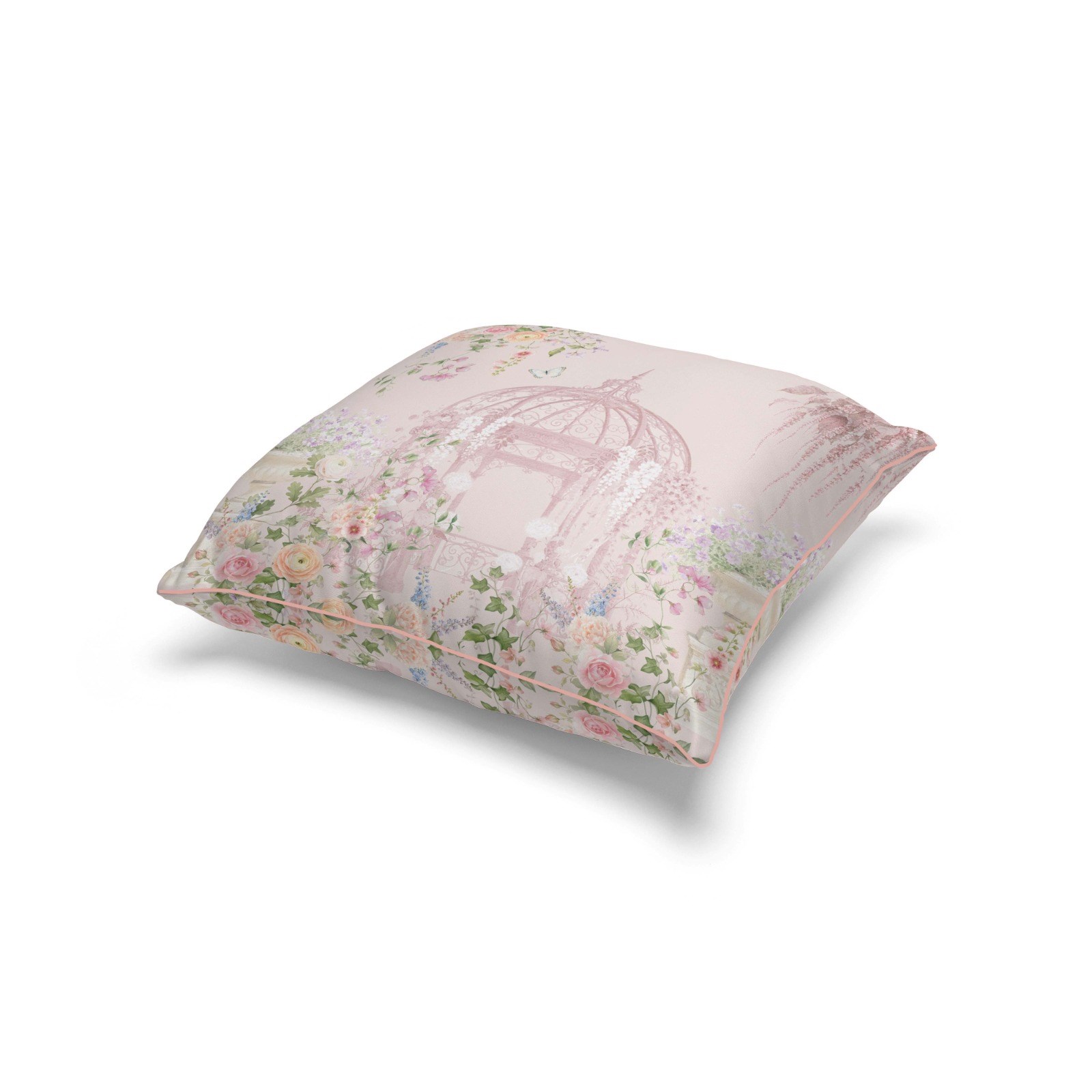43x43 cm Biyeli Kırlent Kılıfı