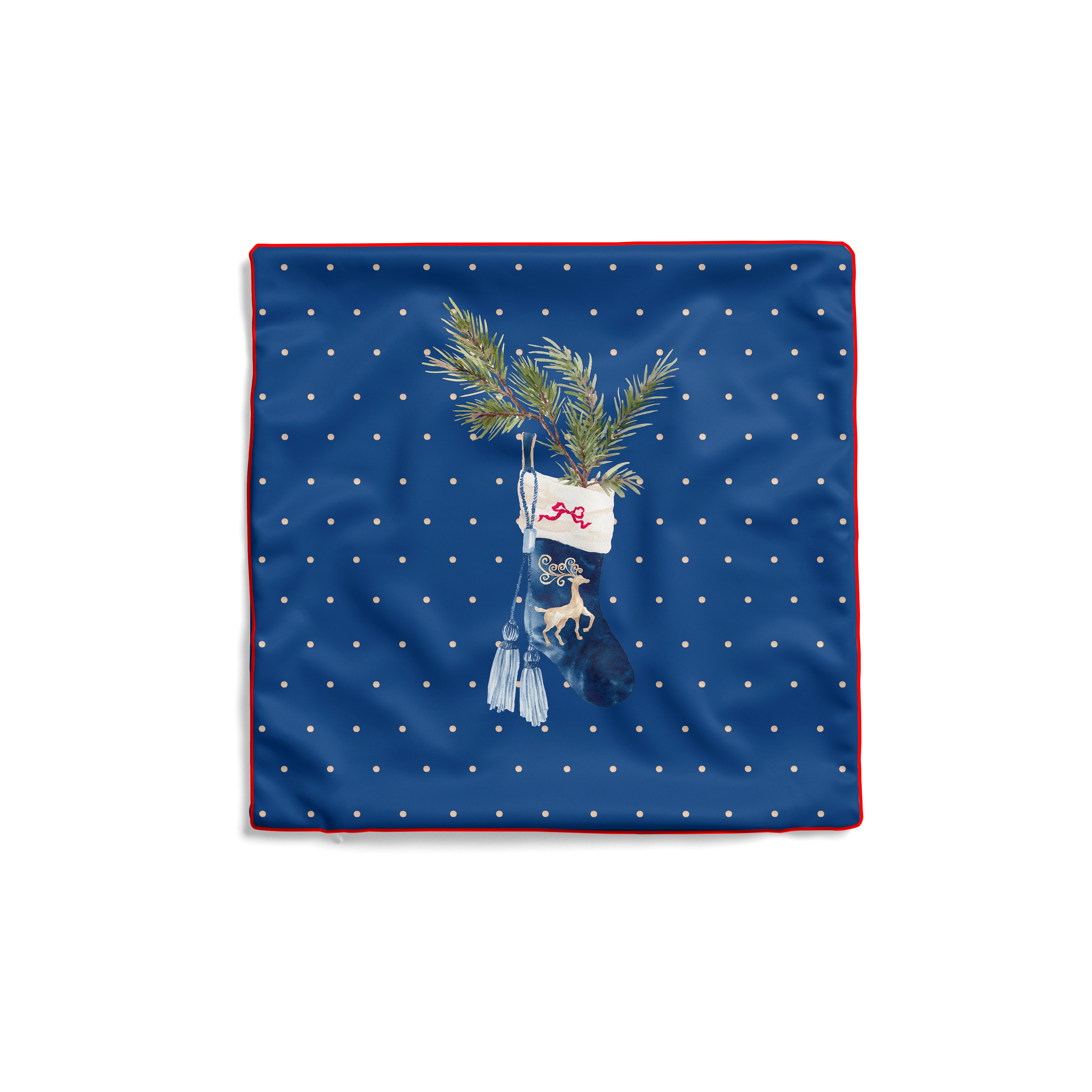 43x43 cm Biyeli Kırlent Kılıfı-Royal
