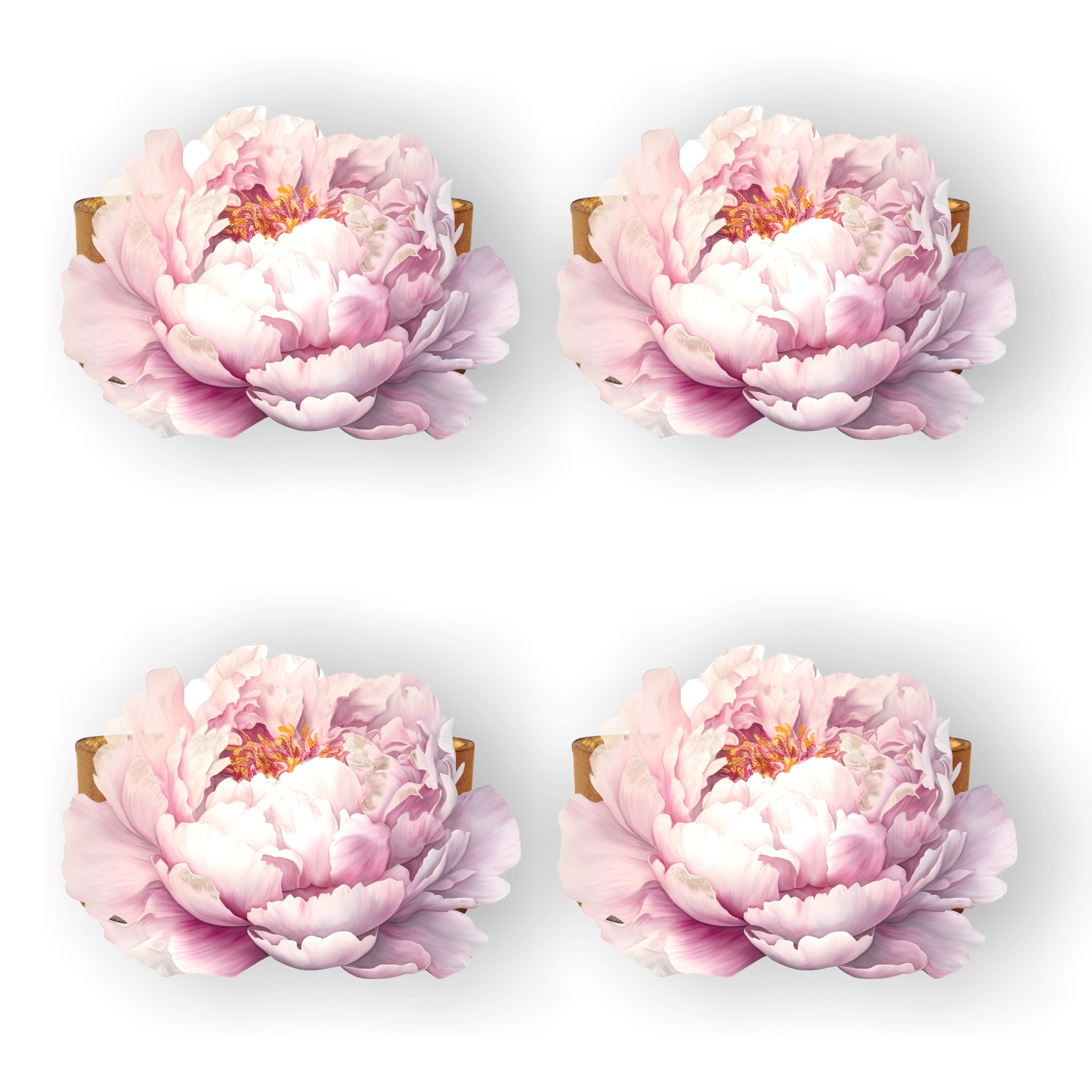8x8 cm 4 Parça Peçete Halka Takımı- 12420