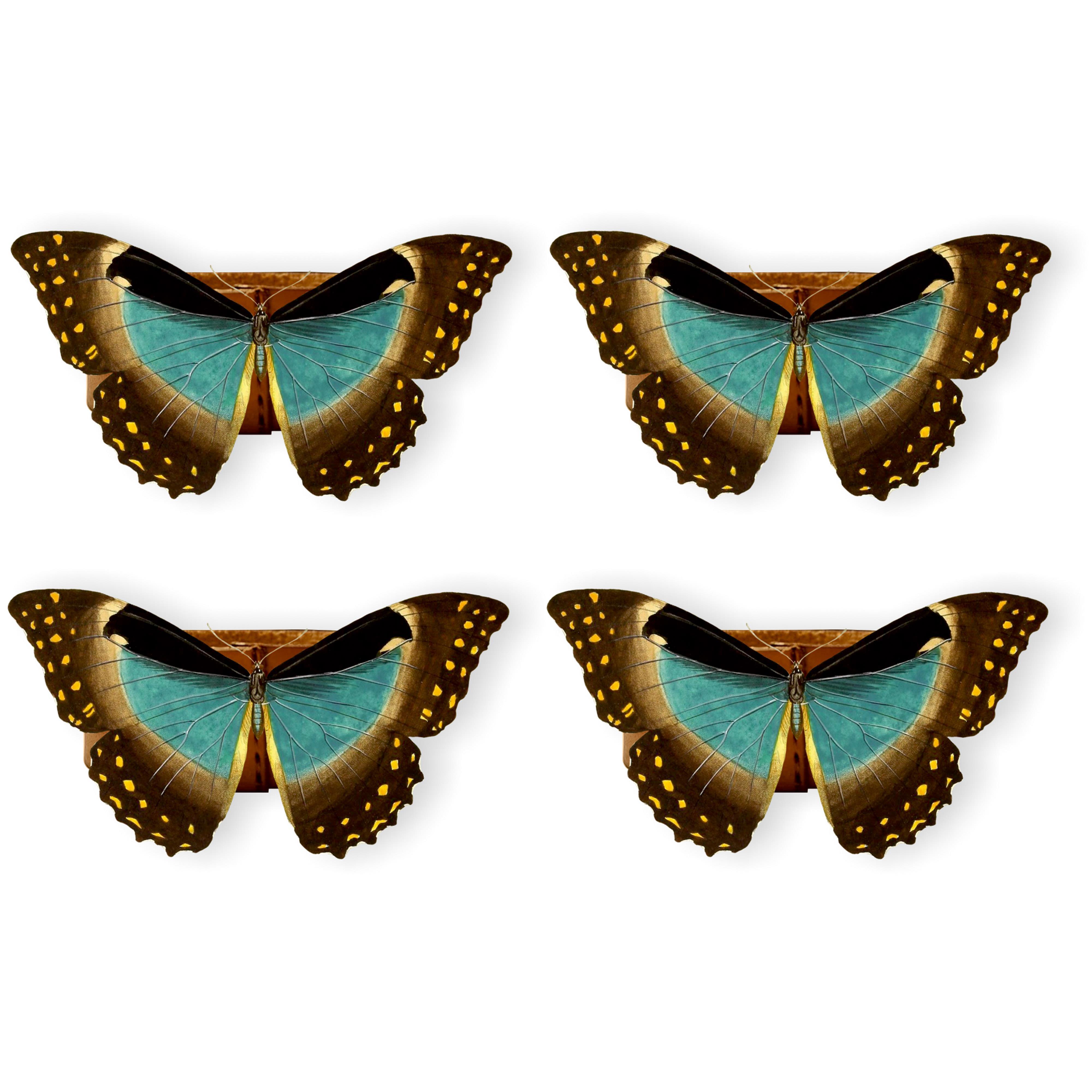 8x8 cm 4 Parça Peçete Halka Takımı-12560
