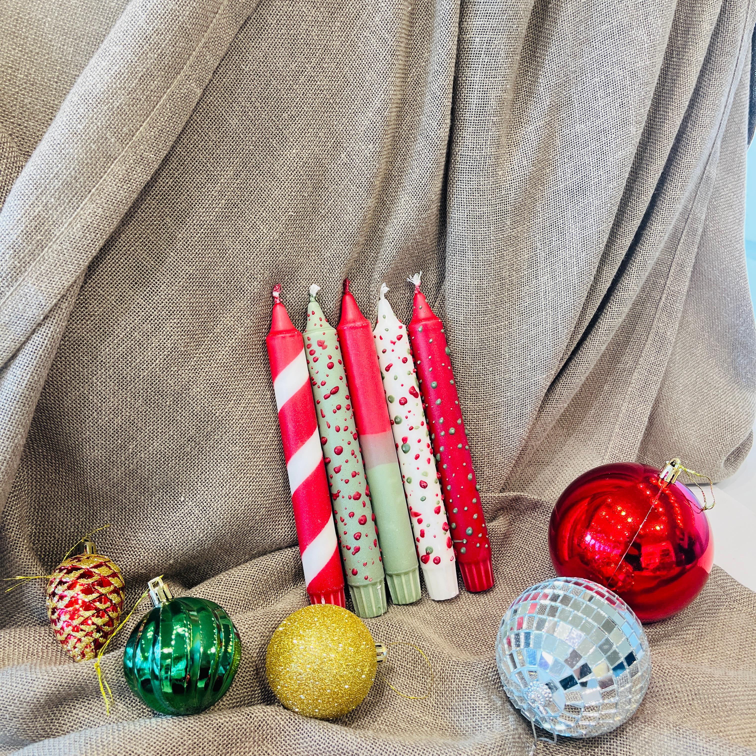 CHRISTMAS KIRMIZI DAMLA MUM