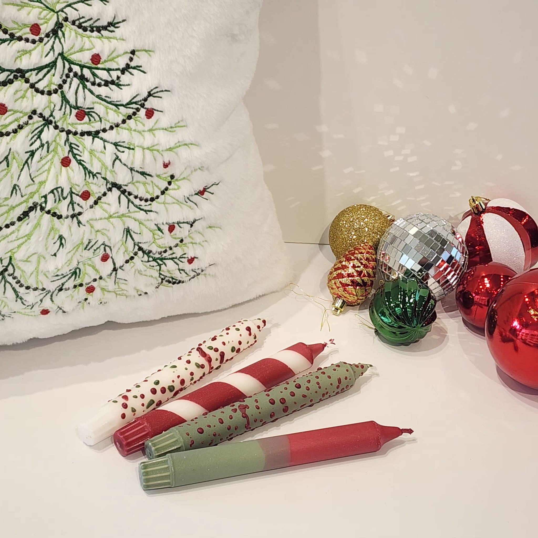 CHRISTMAS KIRMIZI STRIPE MUM