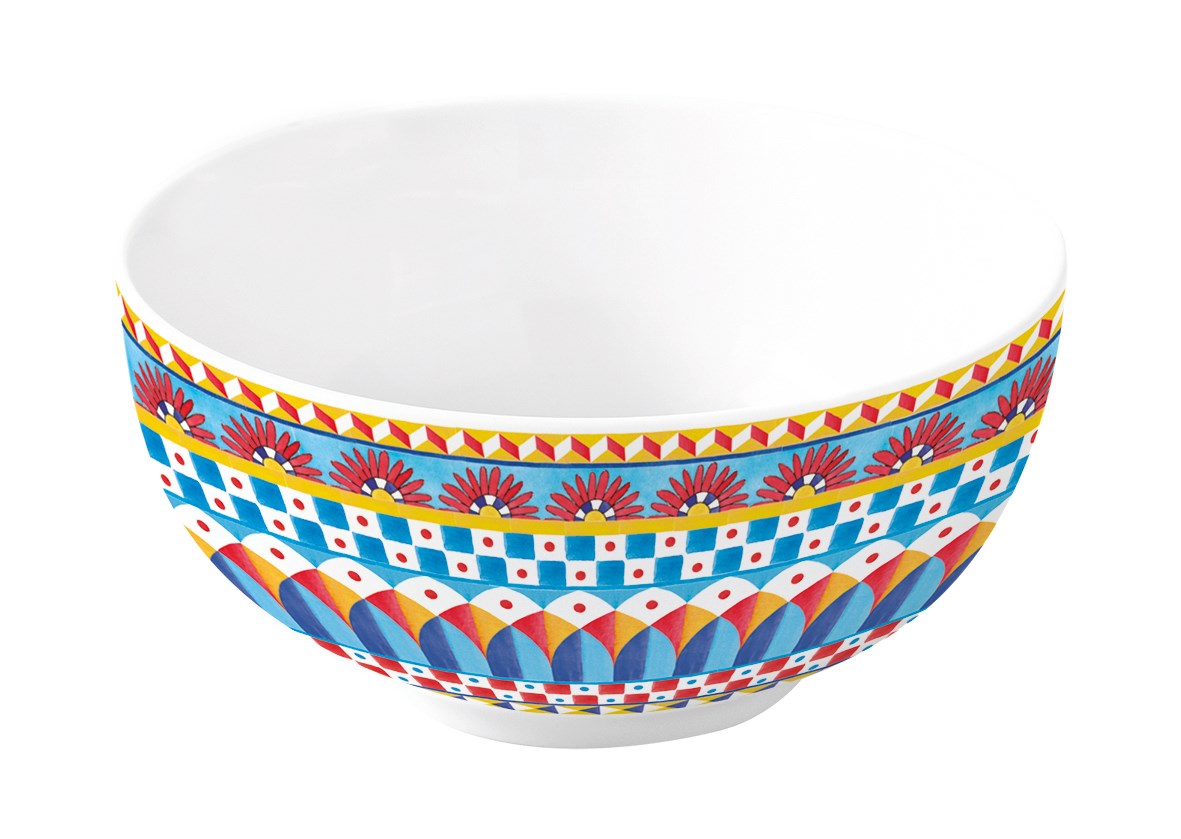 EASY LIFE Sicily Porselen Kase 12 cm -Moro