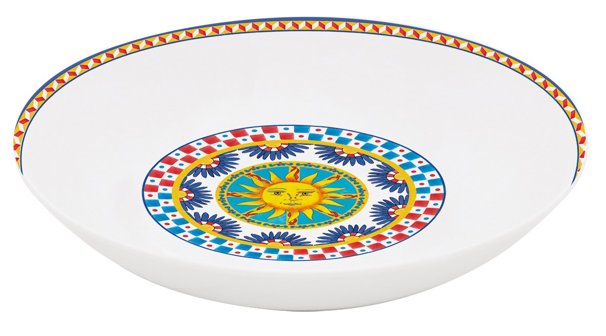 EASY LIFE Sicily Porselen Yemek Tabağı 20,5 cm 