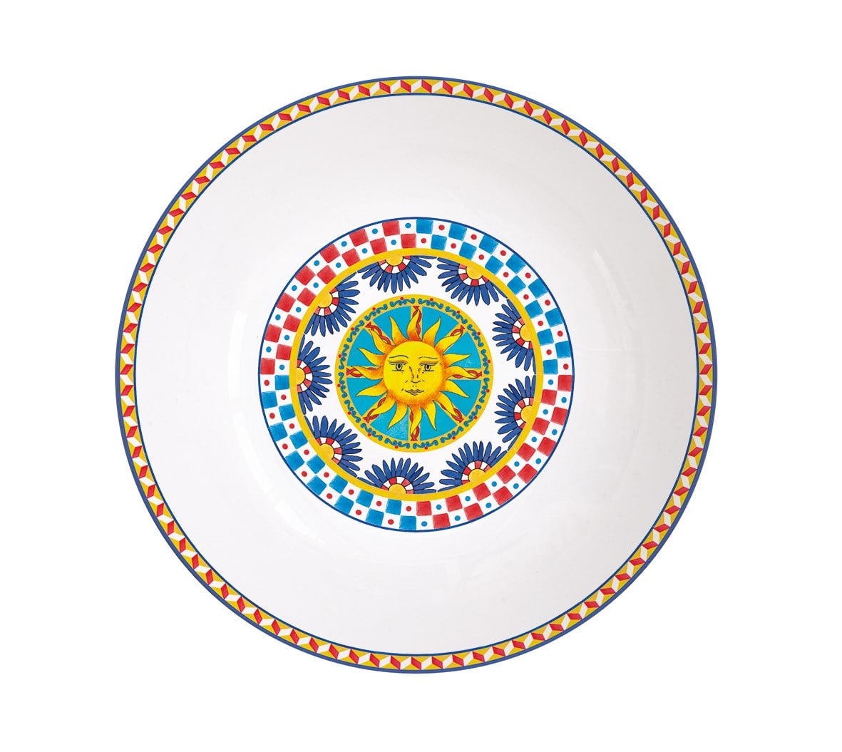 EASY LIFE Sicily Porselen Yemek Tabağı 20,5 cm 