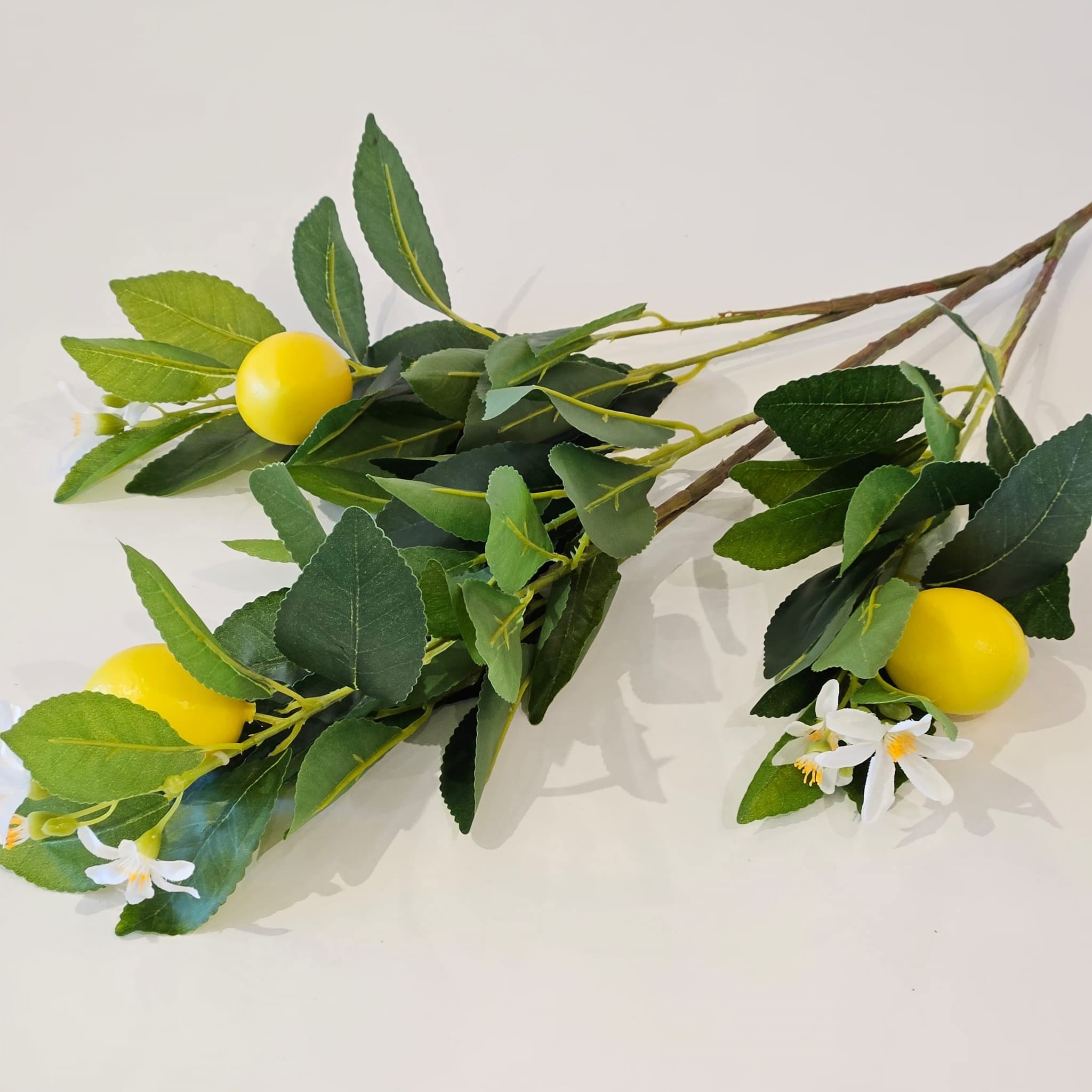 LİMON ÇİÇEKLİ LİMON DALI 74 CM