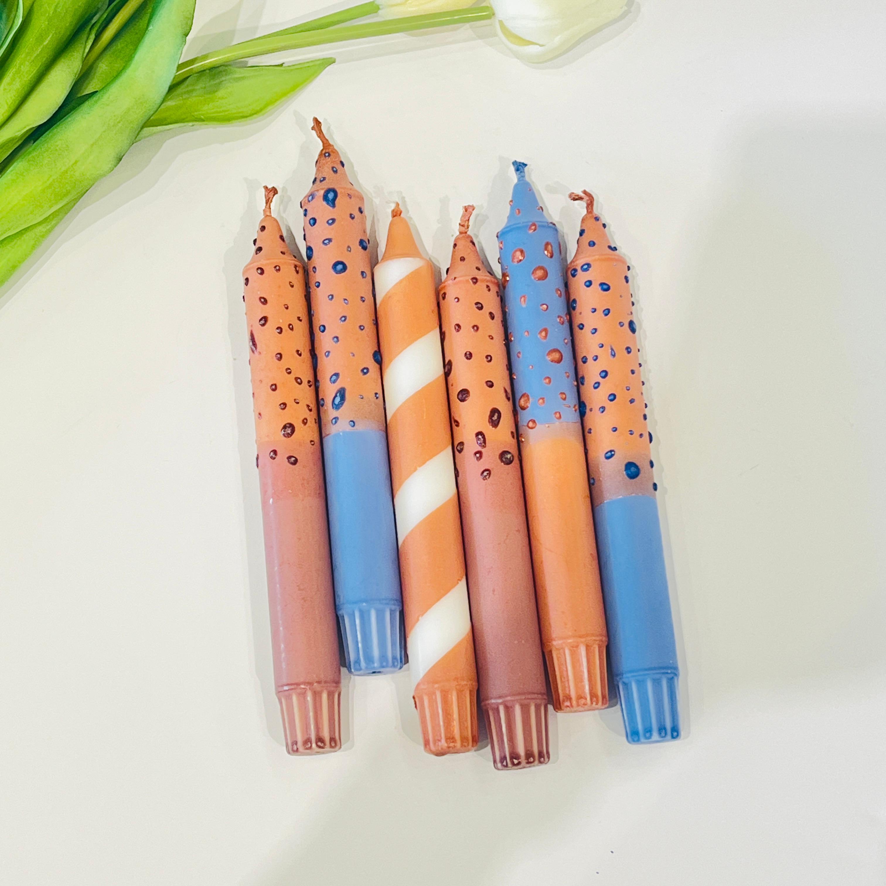 OCEAN DİNNER KAHVE STRİPE MUM
