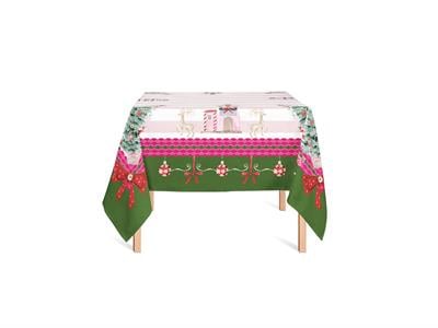 140x140 cm Masa Örtüsü-Pink