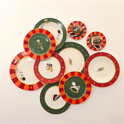 19 cm Porselen Pasta Tabağı