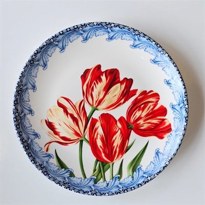21 cm Porselen Tabak