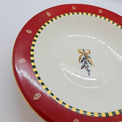 23 cm Porselen Çukur Yemek Tabağı
