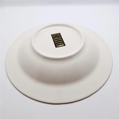 23 cm Porselen Çukur Yemek Tabağı