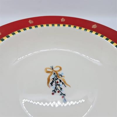 23 cm Porselen Çukur Yemek Tabağı