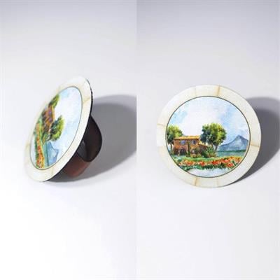 8x8 cm 4 Parça Peçete Halka Takımı