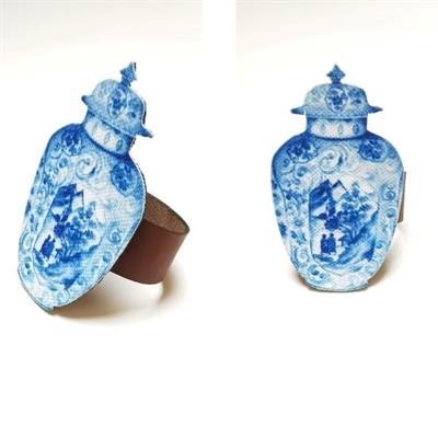 8x8 cm 4 Parça Peçete Halka Takımı