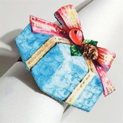 8x8 cm 4 Parça Peçete Halka Takımı- 12166