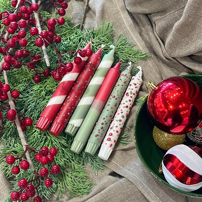 CHRISTMAS YEŞİL DAMLA MUM