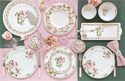 EASY LIFE Chant Des Roses Porselen Kase 12 cm