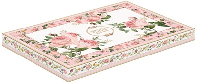 EASY LIFE Chant Des Roses Porselen Oval Sunumluk 35 x 23,5 cm