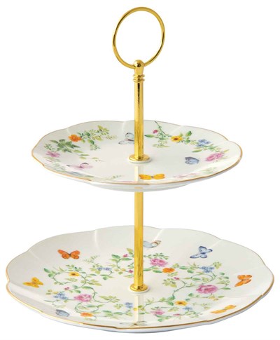 EASY LIFE Dancing Butterflies 2 Katlı Porselen sunumluk 16/21 cm