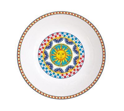 EASY LIFE Sicily Porselen Yemek Tabağı 20,5 cm 