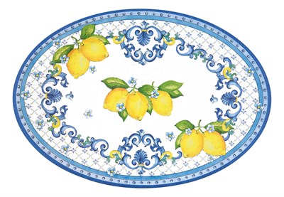 EASY LIFE Sorrento Melamin Oval Tepsi 50 x 35,5 cm