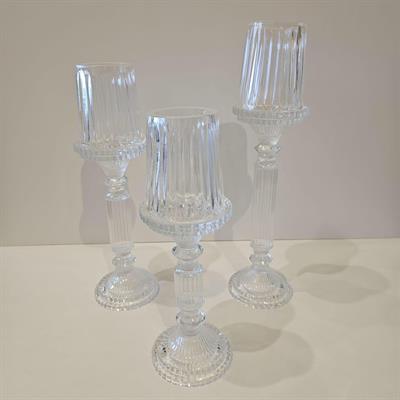 KRİSTAL ŞAMDAN KÜÇÜK BOY 25 CM