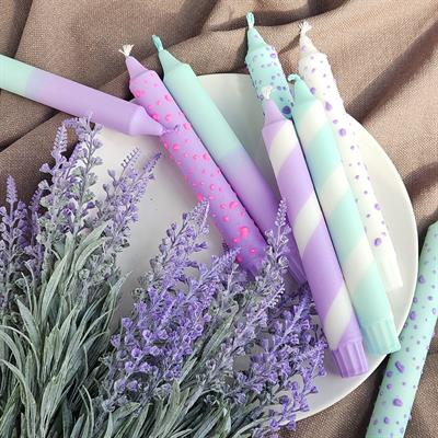 PURPLE DREAM LİLA MİNT DEGRADE MUM
