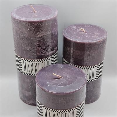 Silindir Mum Mor- Orta