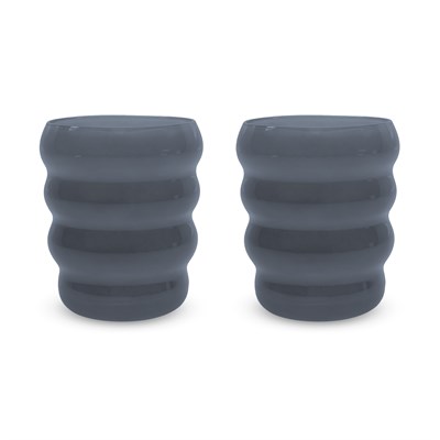 WD LIFESTYLE Monterey 2li cam Su Bardağı Seti- Mavi 360 ml