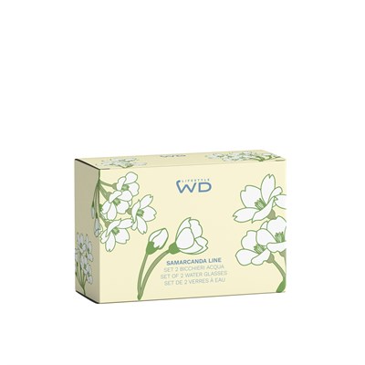 WD LIFESTYLE Monterey 2li Cam  Su Bardağı Seti - Bej 360 ml 