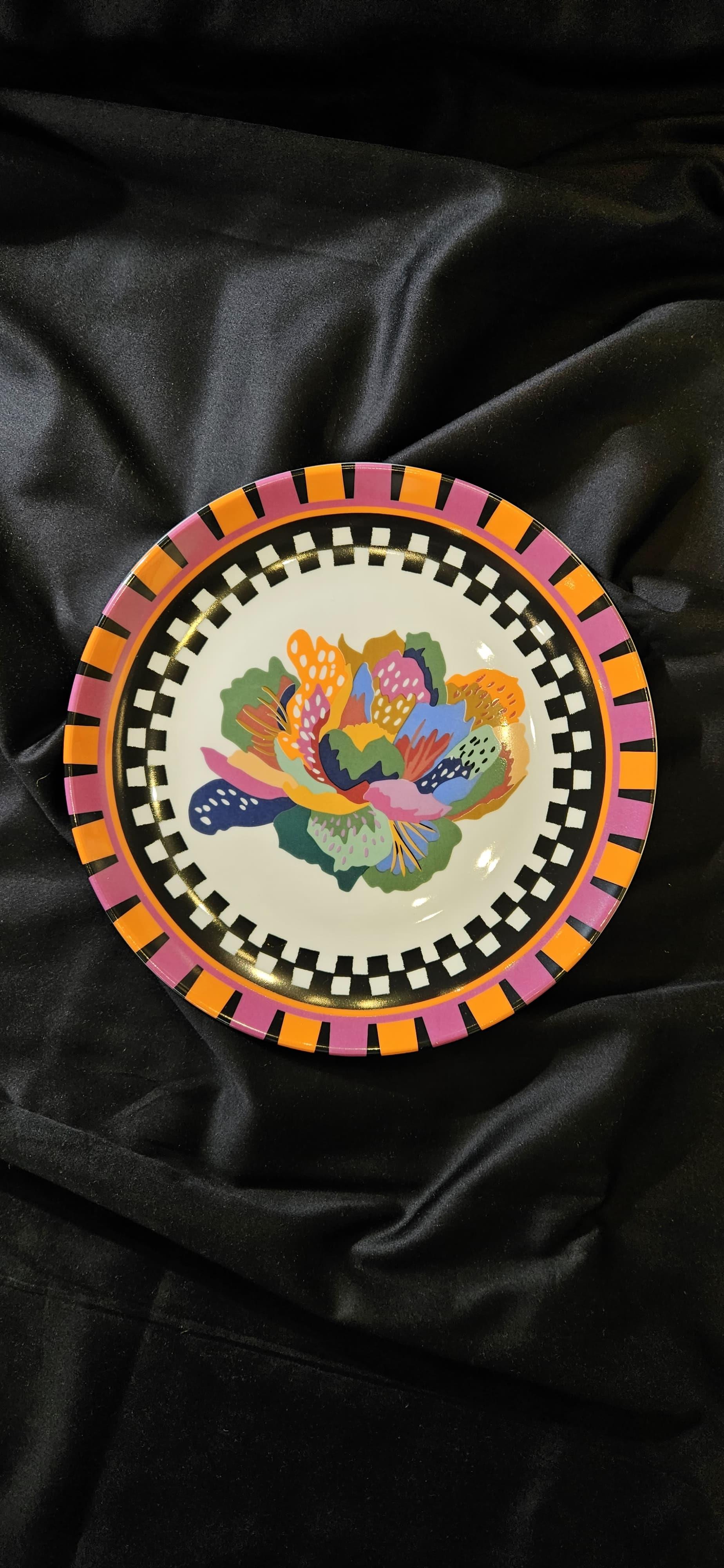 28 cm Porselen Tabak