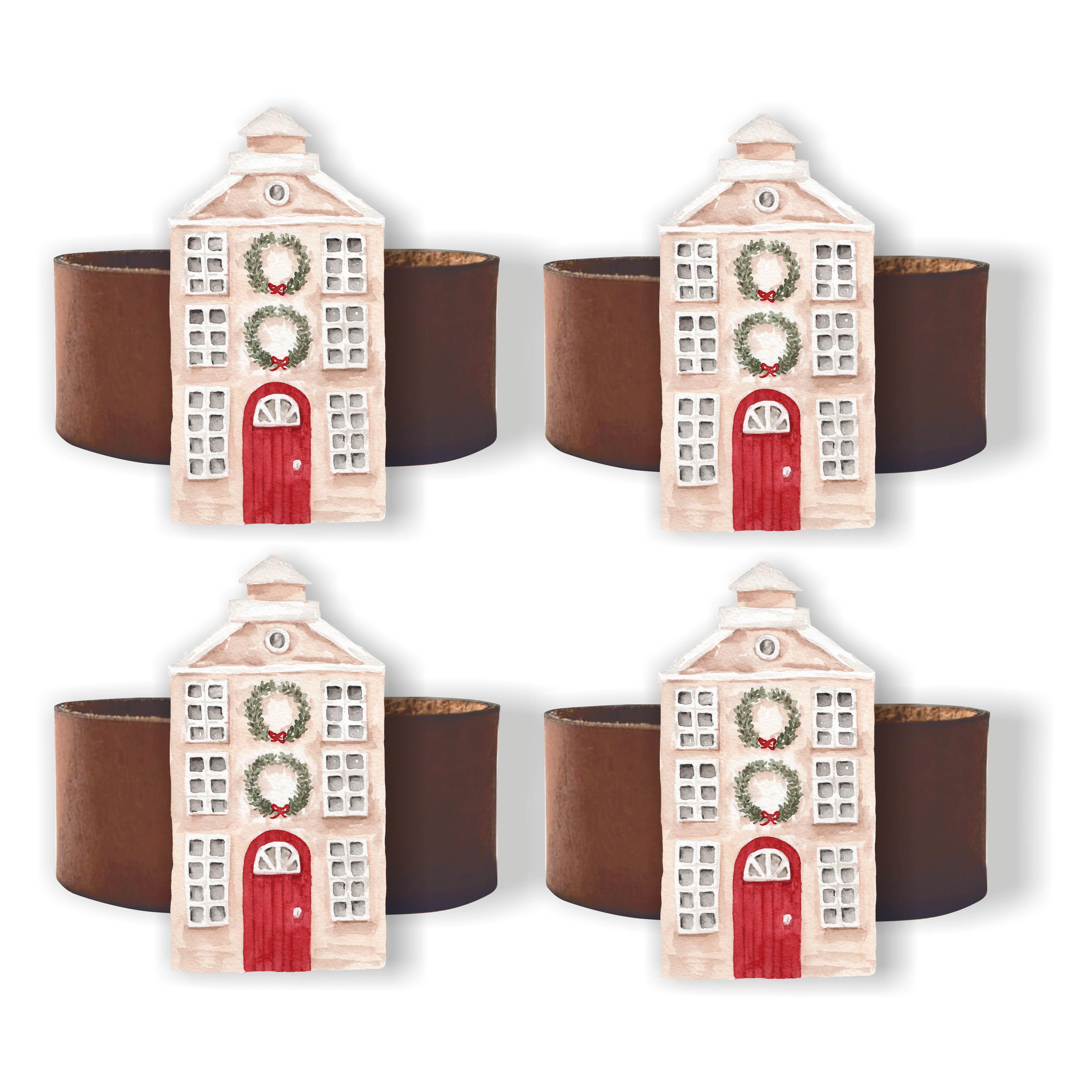 8x8 cm 4 Parça Peçete Halka  12387