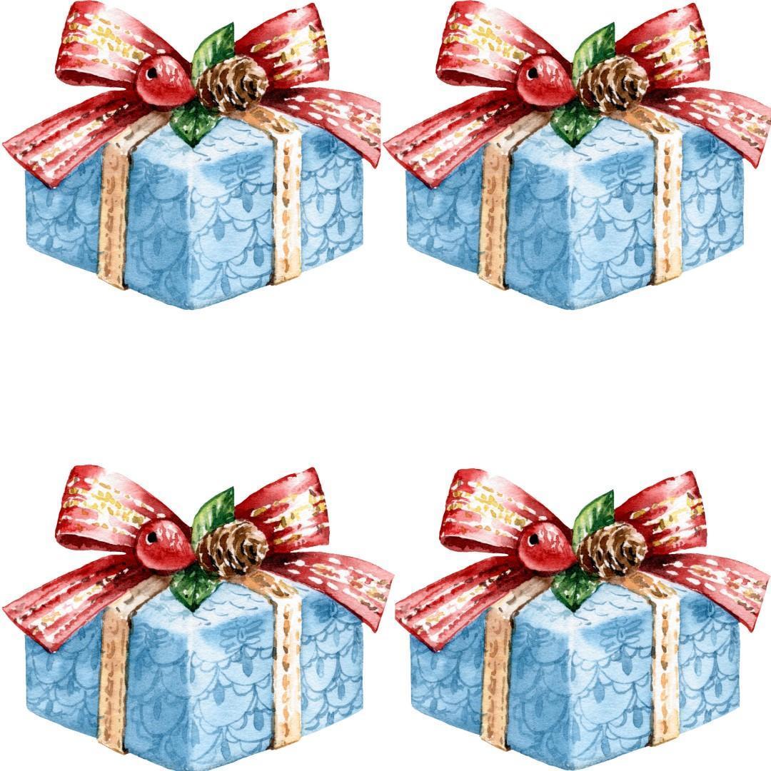 8x8 cm 4 Parça Peçete Halka Takımı- 12166